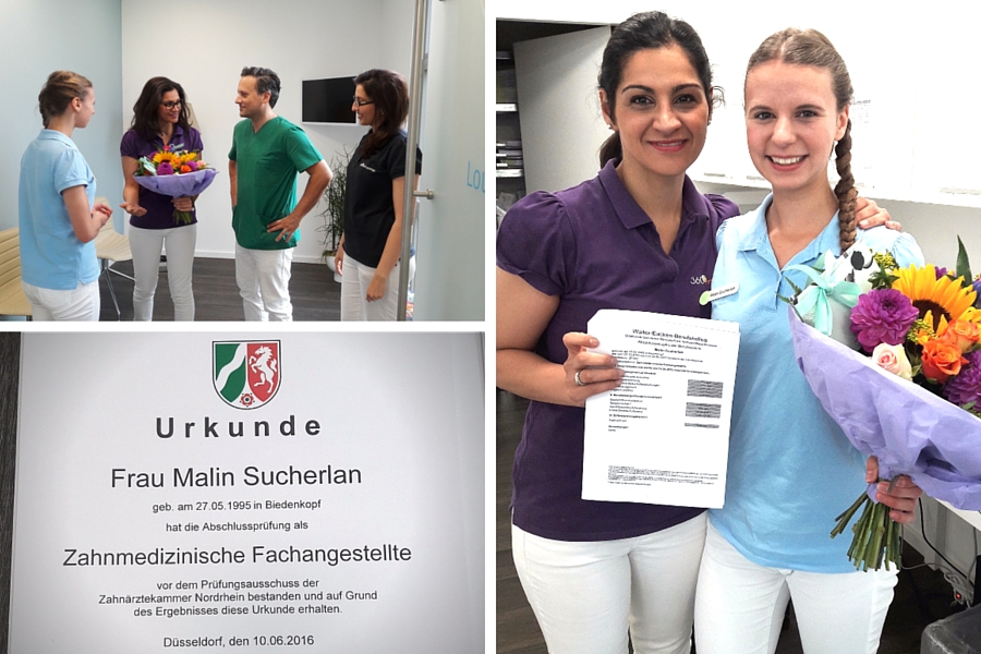 Abschlussprüfung Zahnmedizinische Fachangestellte Malin
